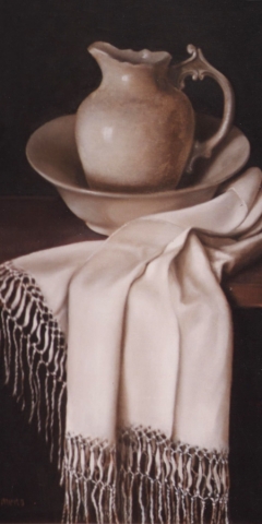 Jug with shawl